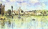 Vetheuil Canvas Paintings - Vetheuil in the Summer
